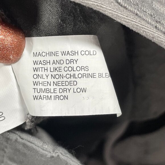 NEW Gap Pants Womens 8 gray chino aubrey classic preppy vintage - Picture 8 of 12